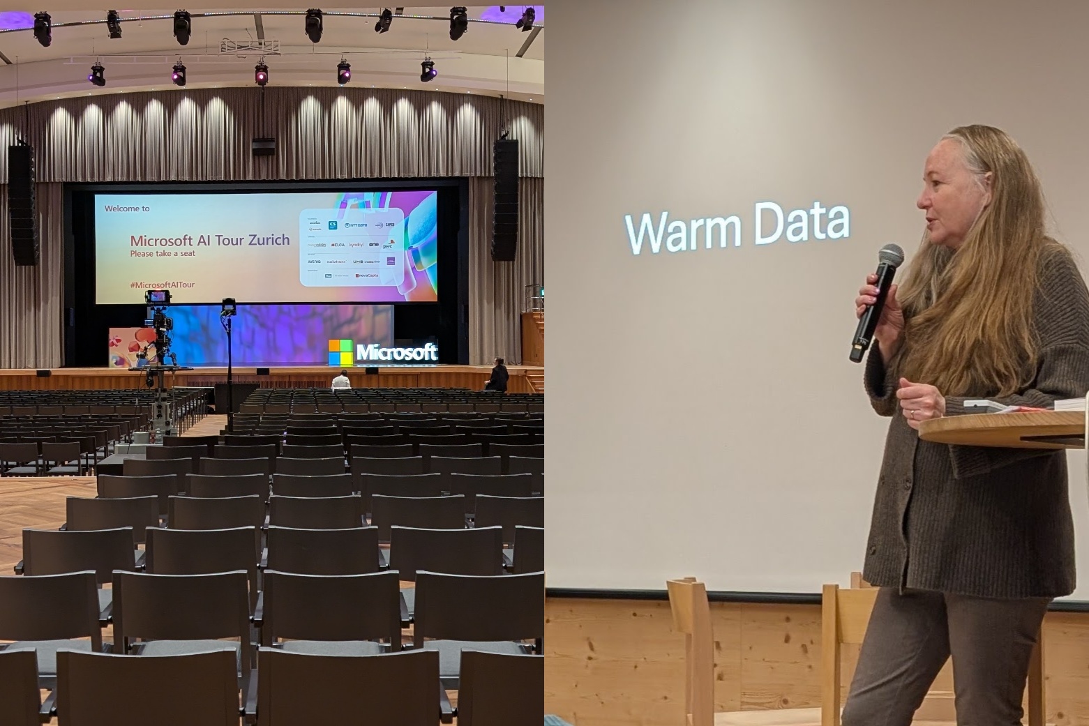 Microsoft AI Tour and Nora Bateson Warm Data