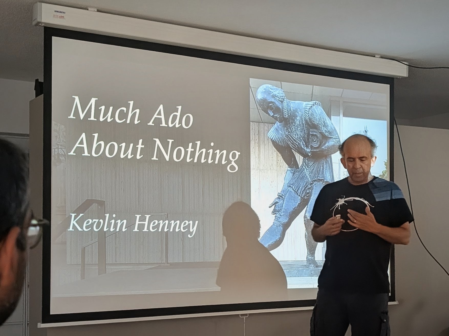 Kevlin Henney presenting